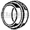 KLARIUS 410177 Gasket, exhaust pipe